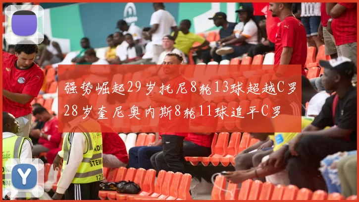 强势崛起29岁托尼8轮13球超越C罗28岁奎尼奥内斯8轮11球追平C罗